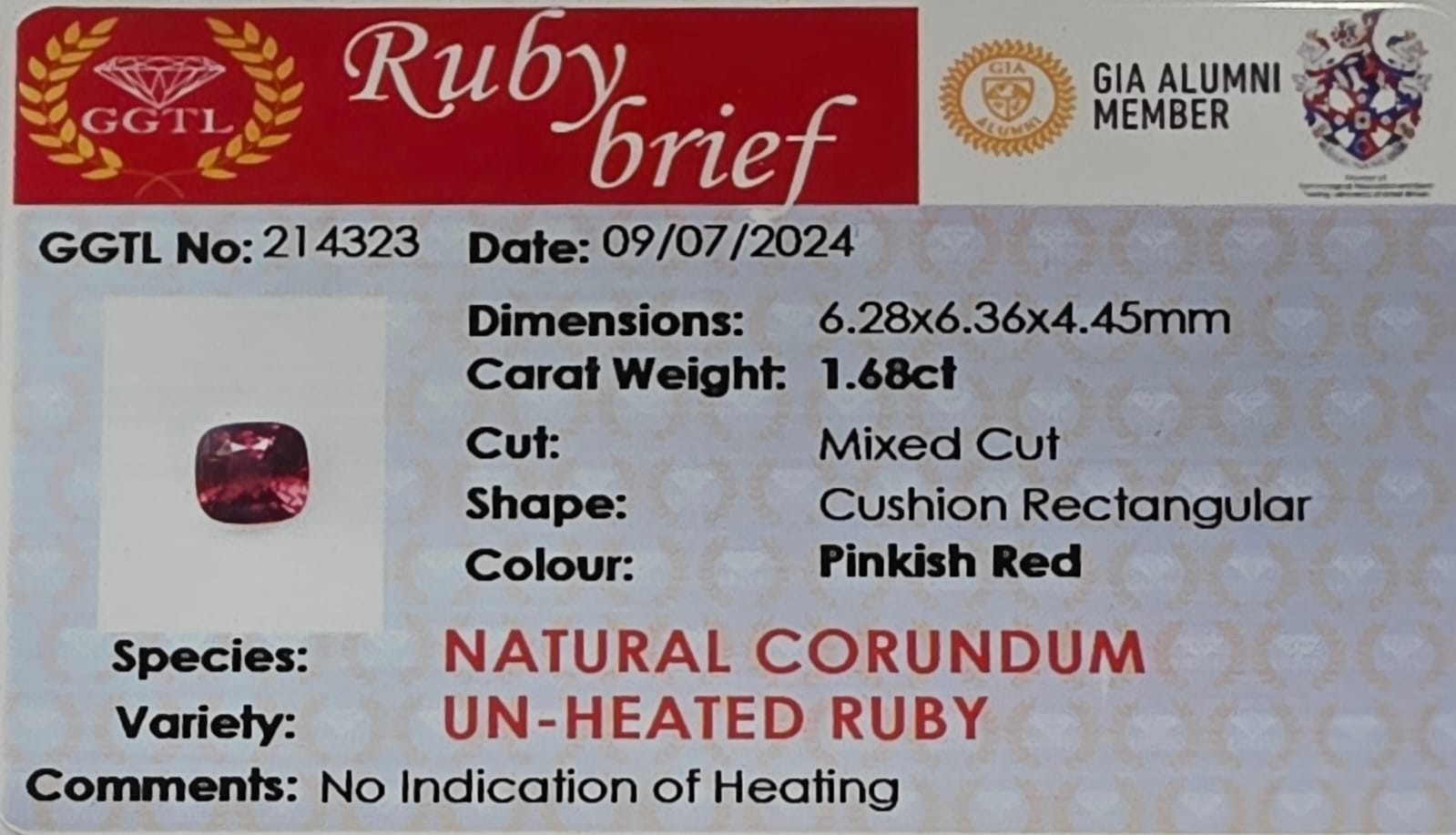 Certificate for Ruby