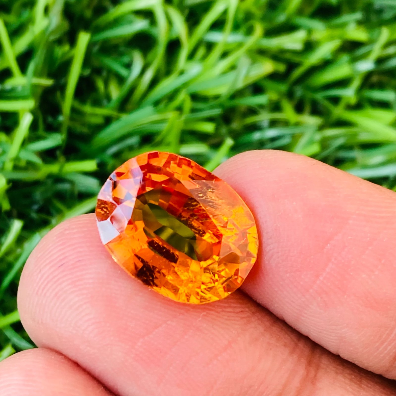 Orange Sapphire